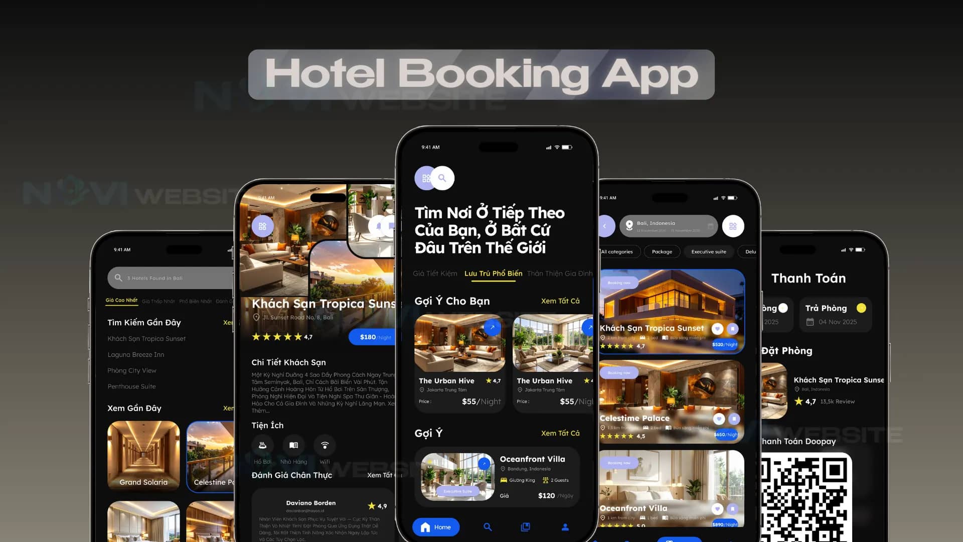 App Đặt phòng khách sạn