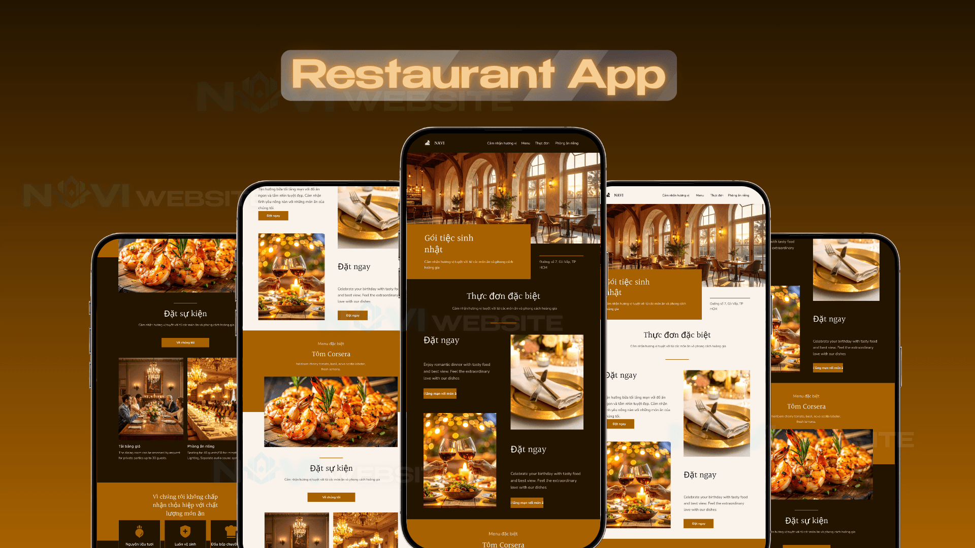 App nhà hàng