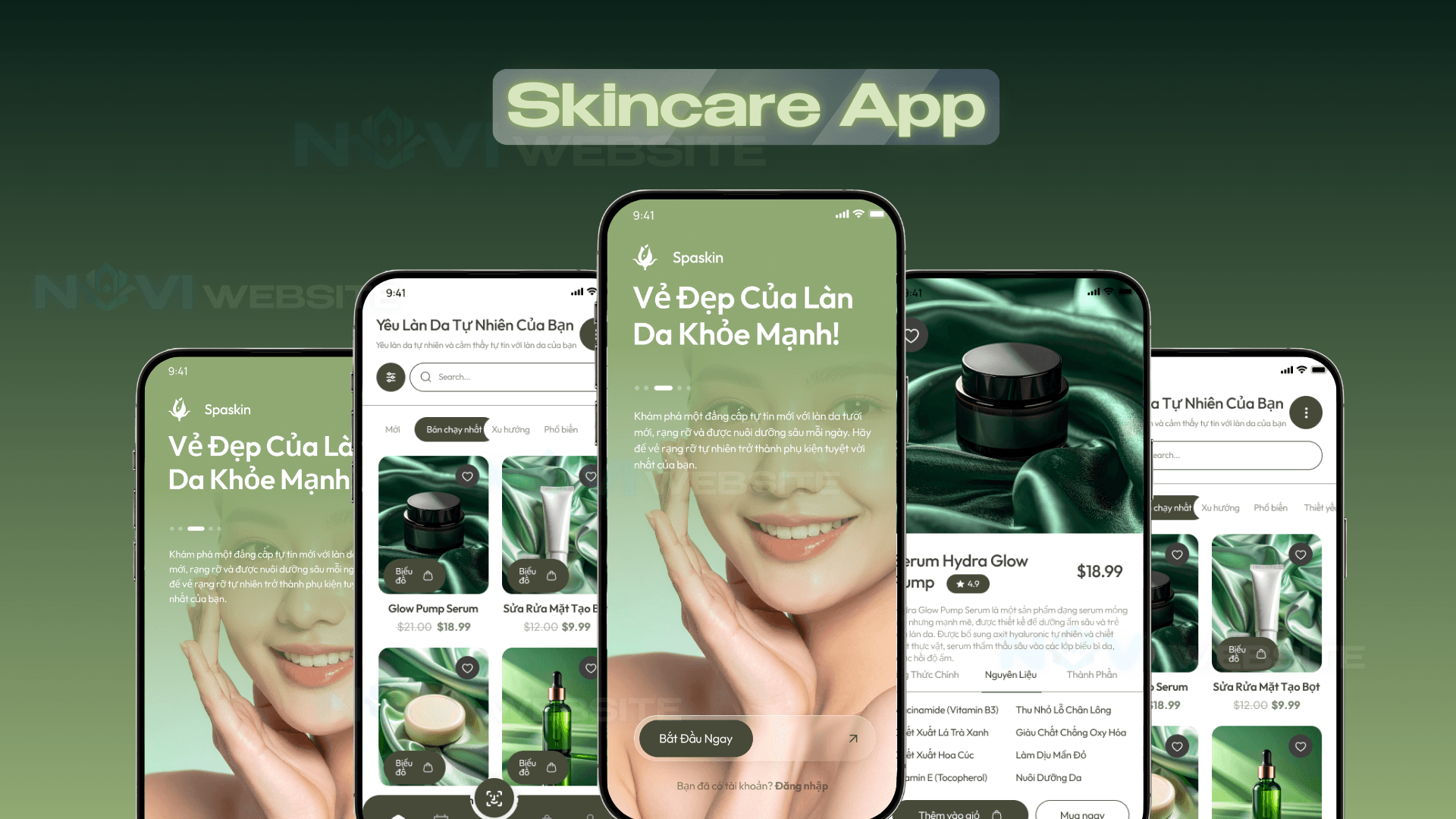 App chăm sóc da