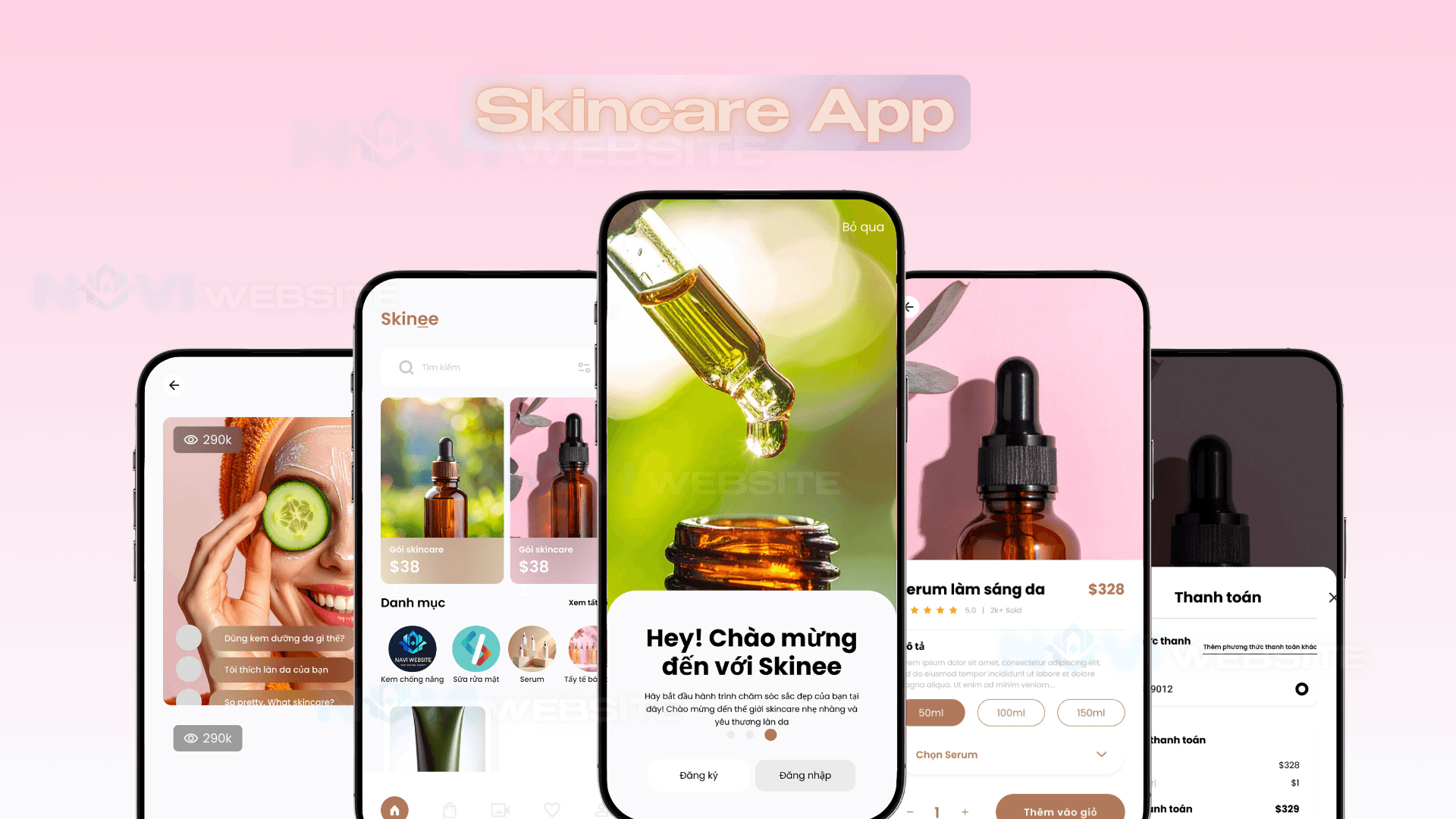 App chăm sóc da