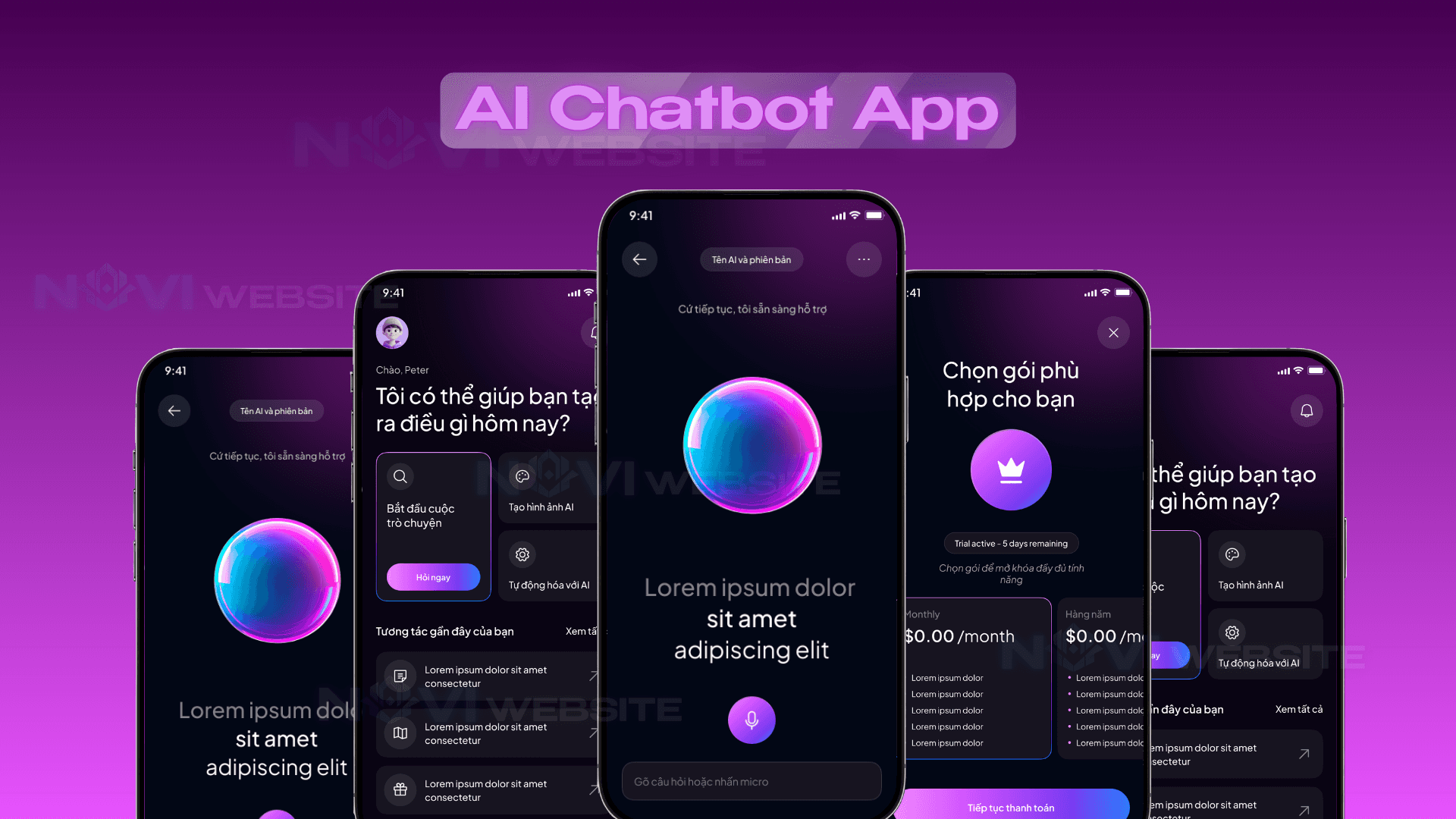 App chatbot AI