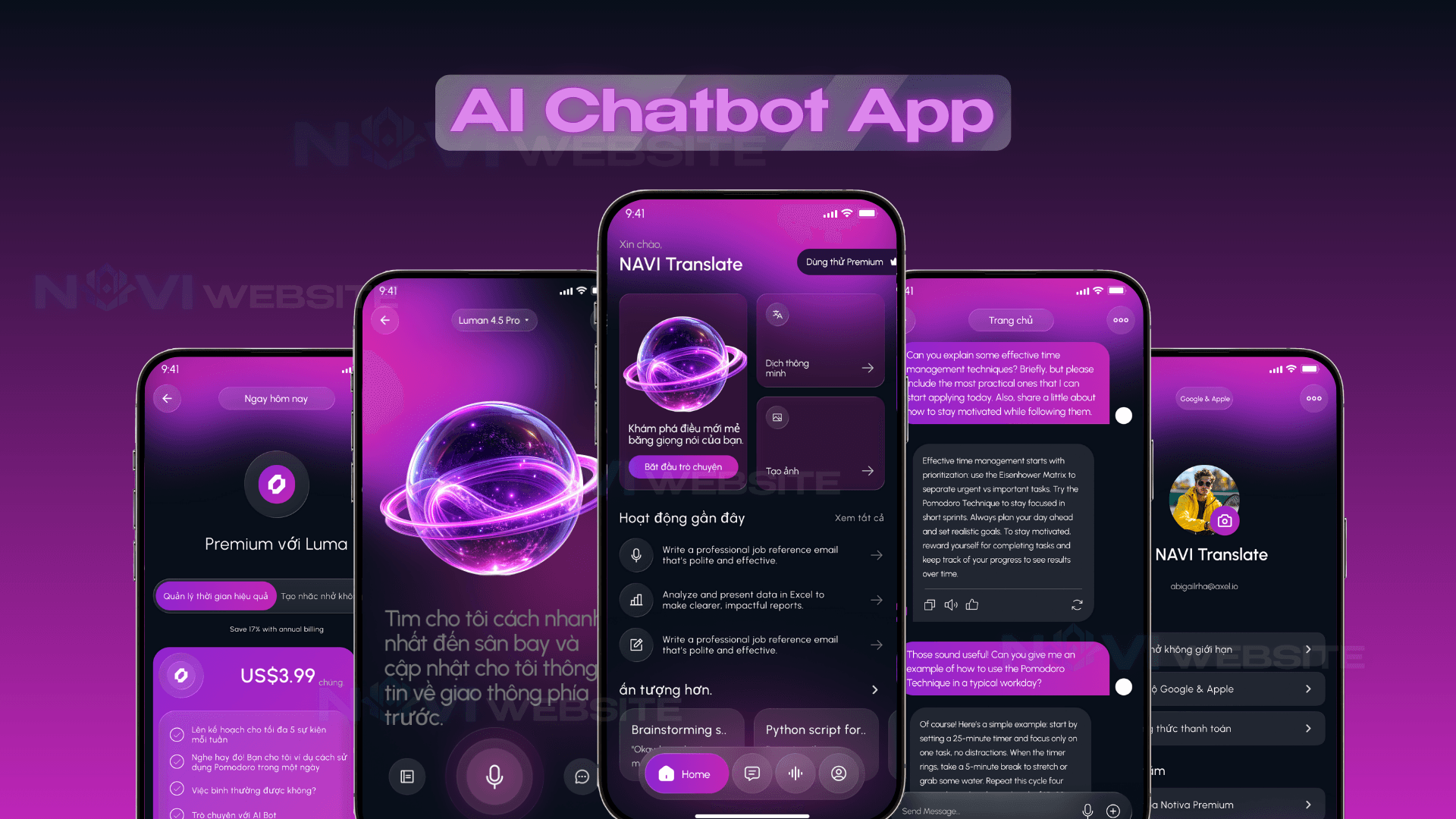 App chatbot AI