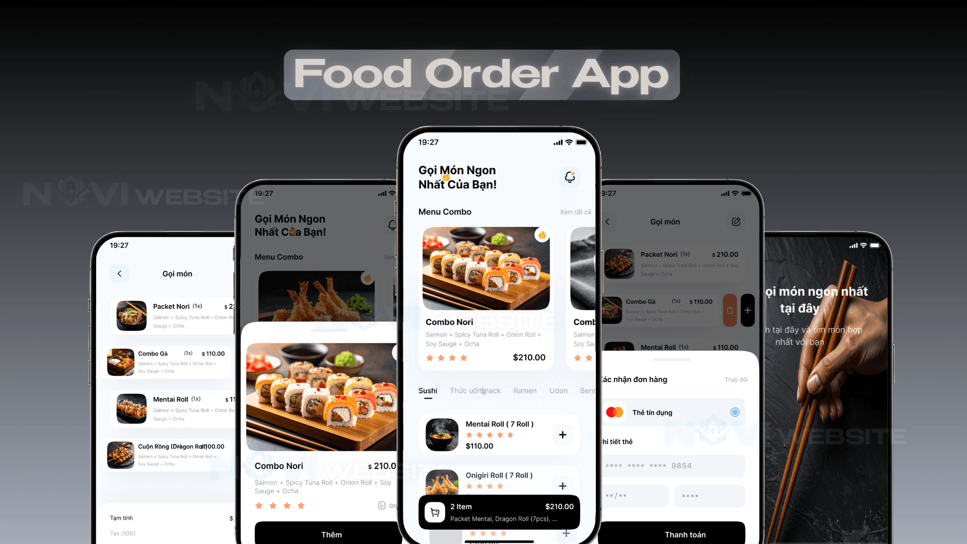App đặt giao đồ ăn