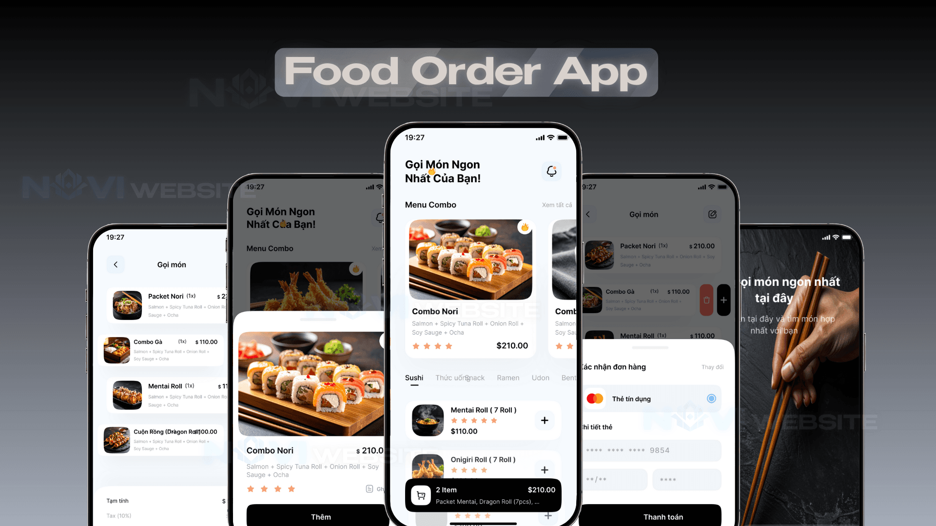 App đặt giao đồ ăn