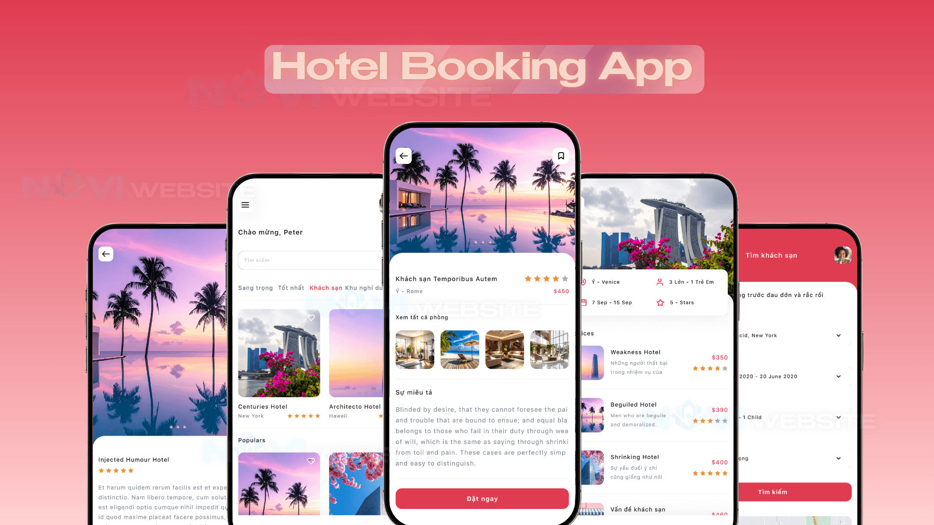 App đặt phòng khách sạn