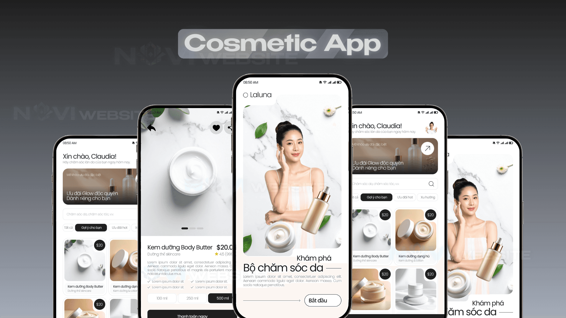 App làm đẹp chăm sóc da