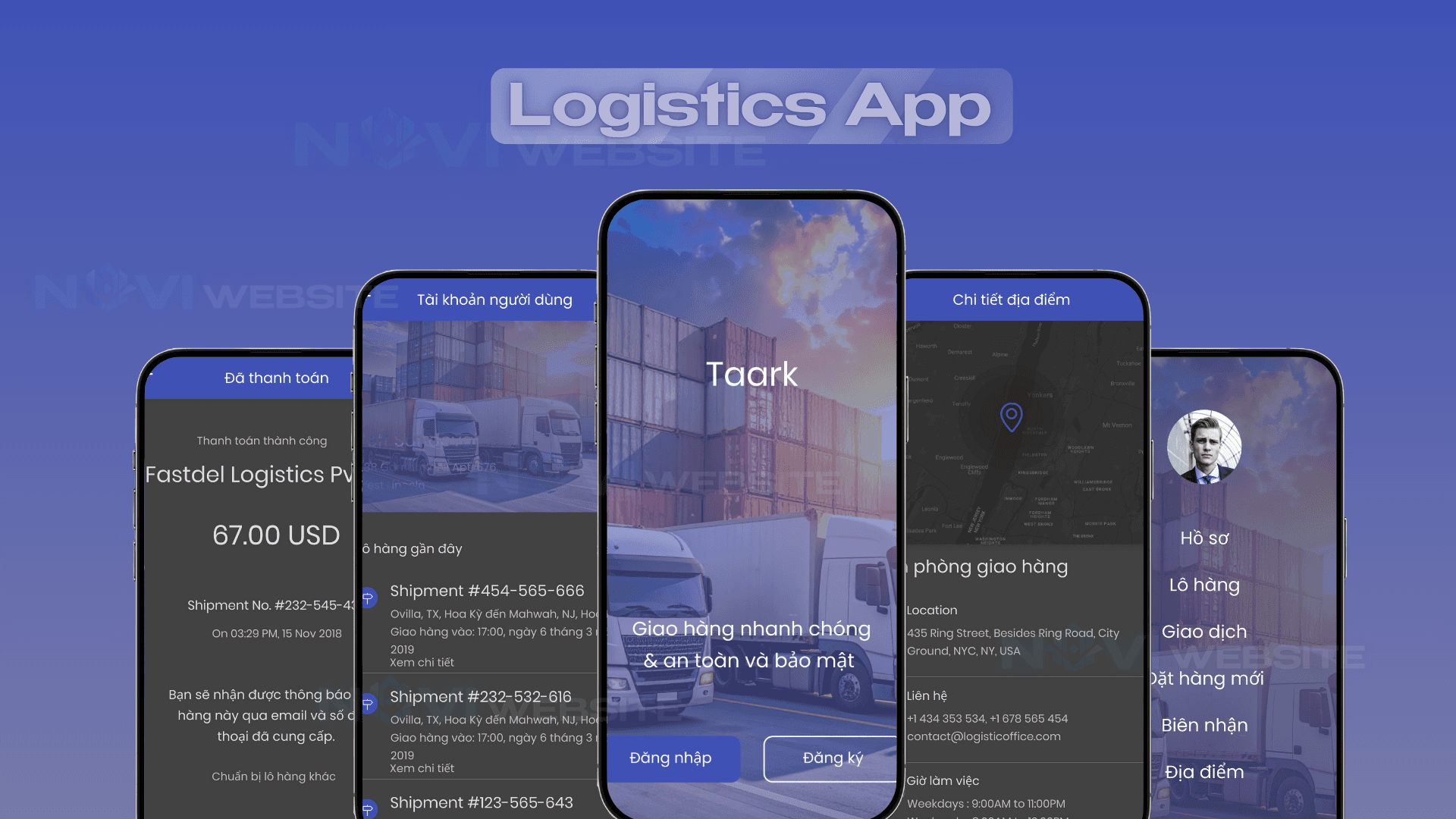 App logistics vận tải