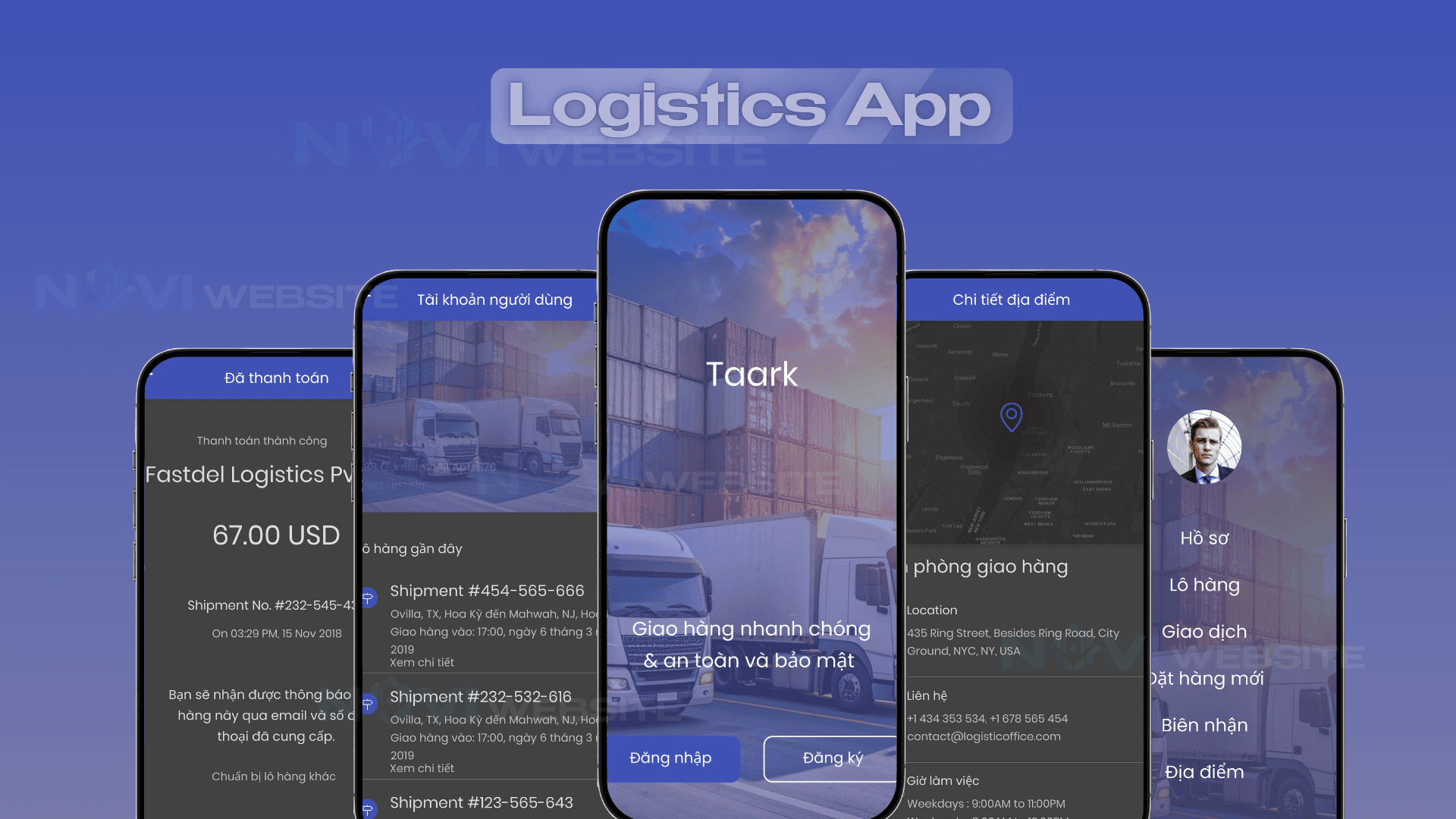 App logistics vận tải
