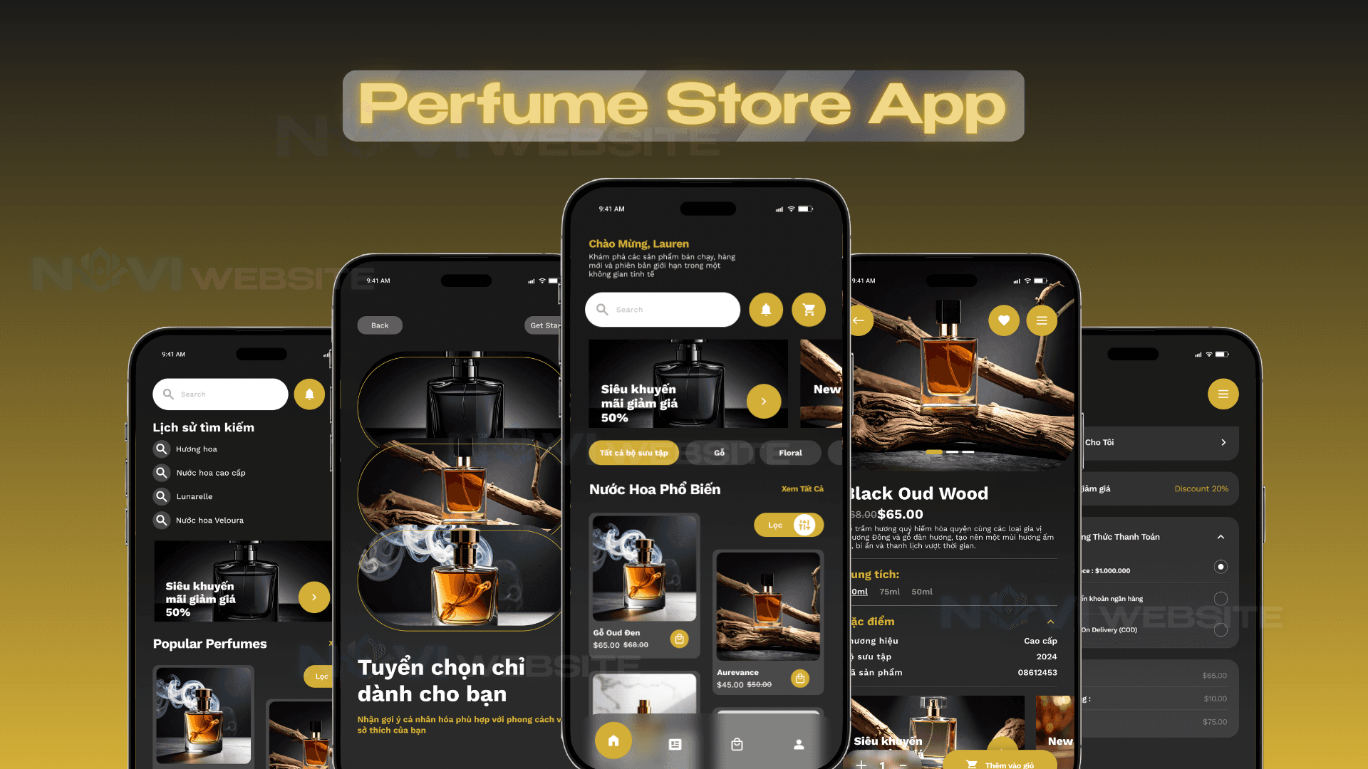 App mua sắm nước hoa