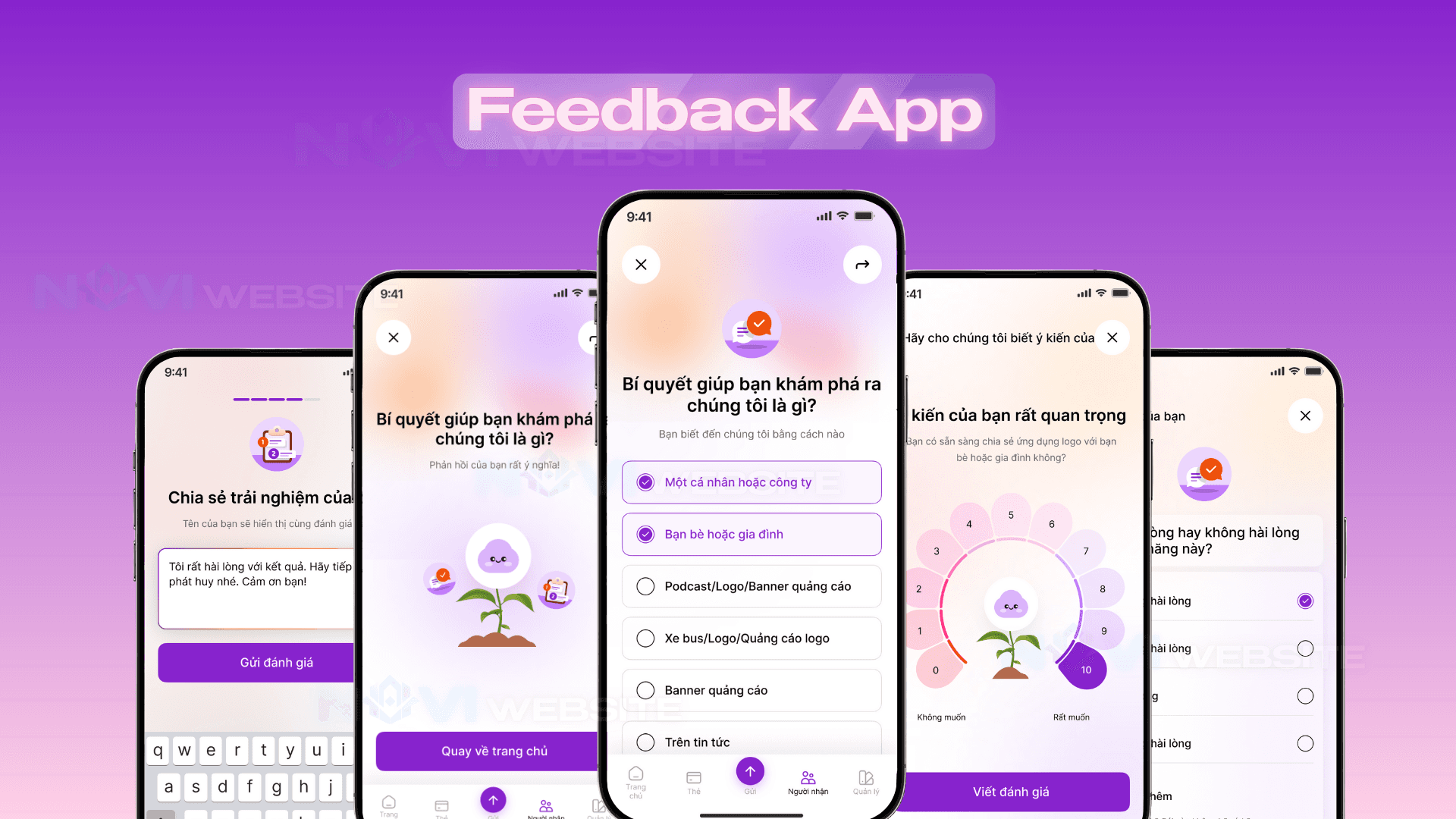 App review UI
