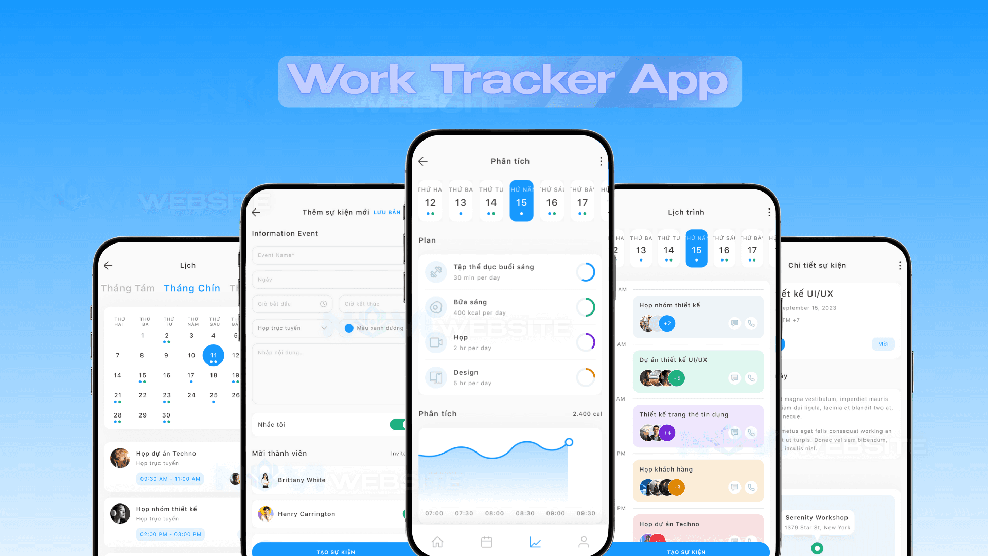 App theo dõi công việc
