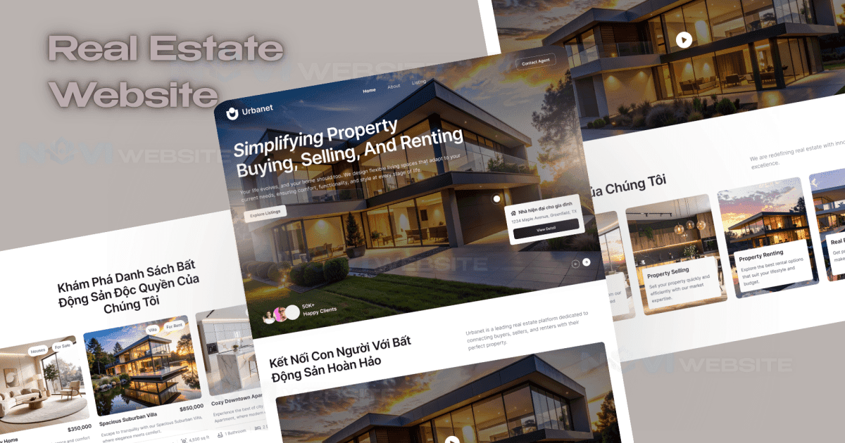 Website bất động sản