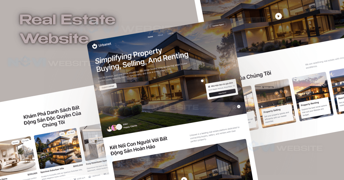 Website bất động sản
