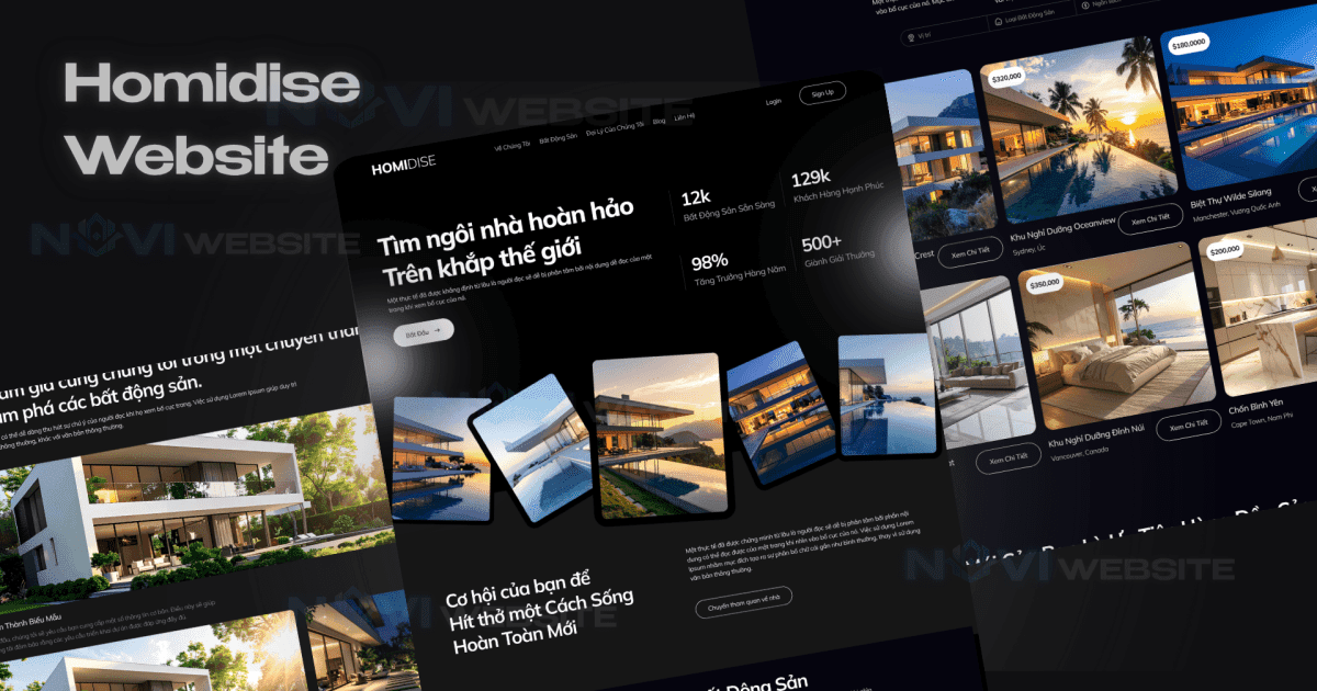 Website bất động sản