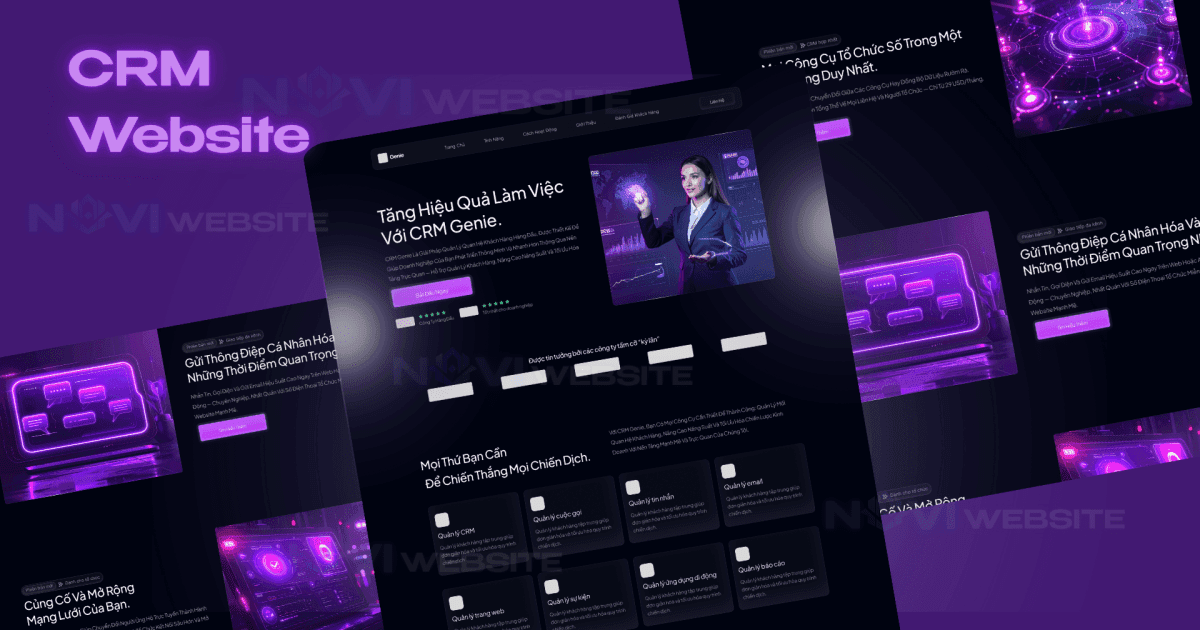 Website landing page tư vấn đầu tư
