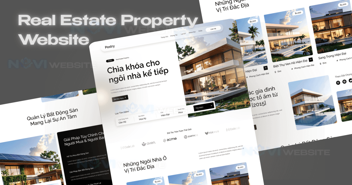 Website mua bán bất động sản