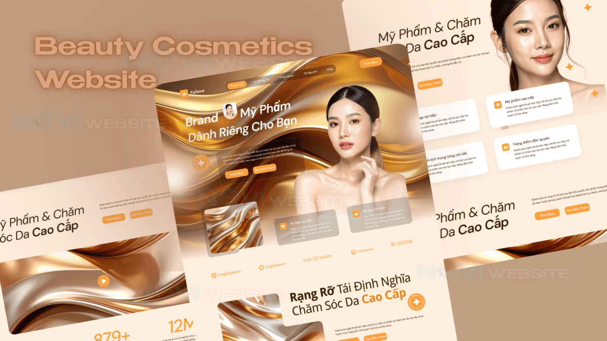 Website Mỹ phẩm & Làm đẹp