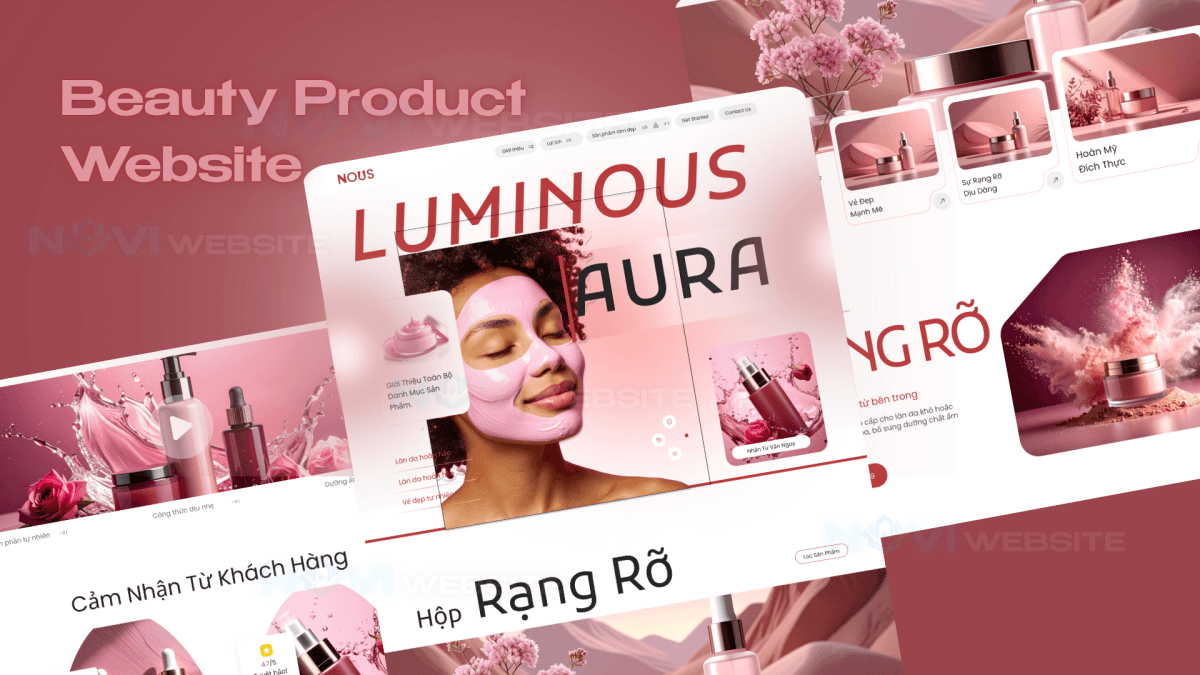 Website Mỹ phẩm & Làm đẹp