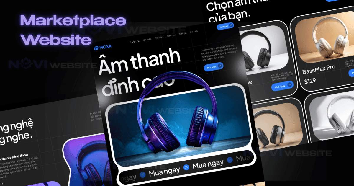 Website sàn giao dịch marketplace
