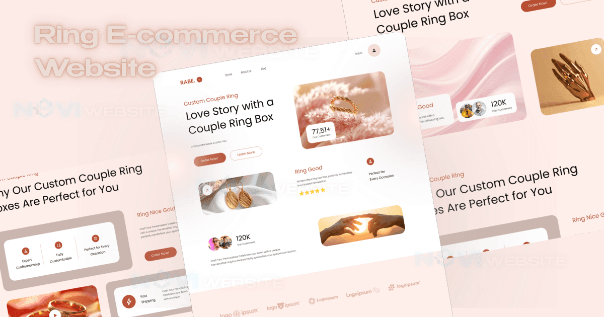 Website thương mại điện tử nhẫn