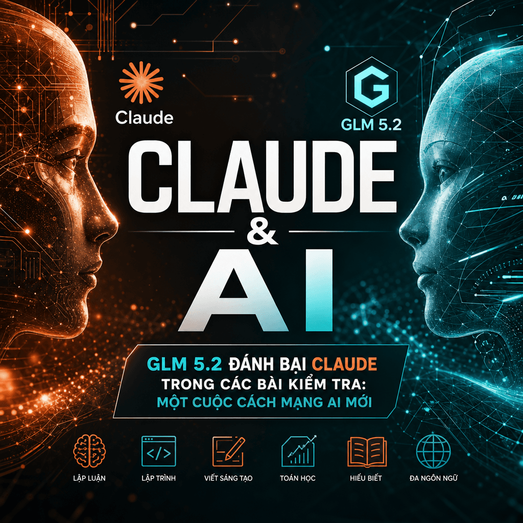 GLM 5.2 Đánh Bại Claude Trong Các Bài Kiểm Tra: Một Cuộc Cách Mạng AI Mới