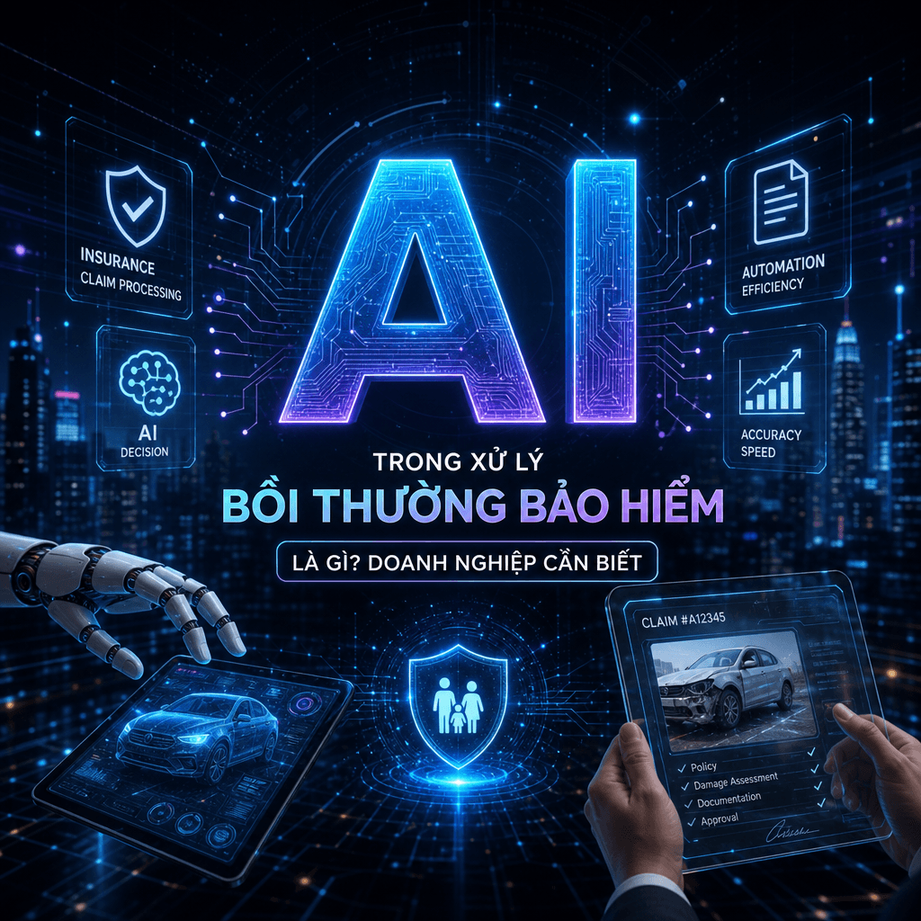 AI trong xử lý bồi thường bảo hiểm là gì? Doanh nghiệp cần biết